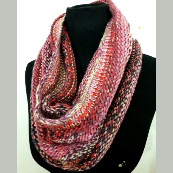 The Limited Accessories - The Limited Multi-color Knit Cowl Infinity Scarf